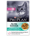 PURINA® PRO PLAN® FELINE DELICATE  Nutrisavour - POUCHES WITH OCEANFISH
